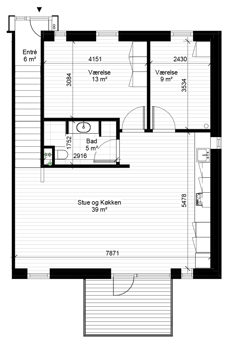 3-room apartment in Køge image 6