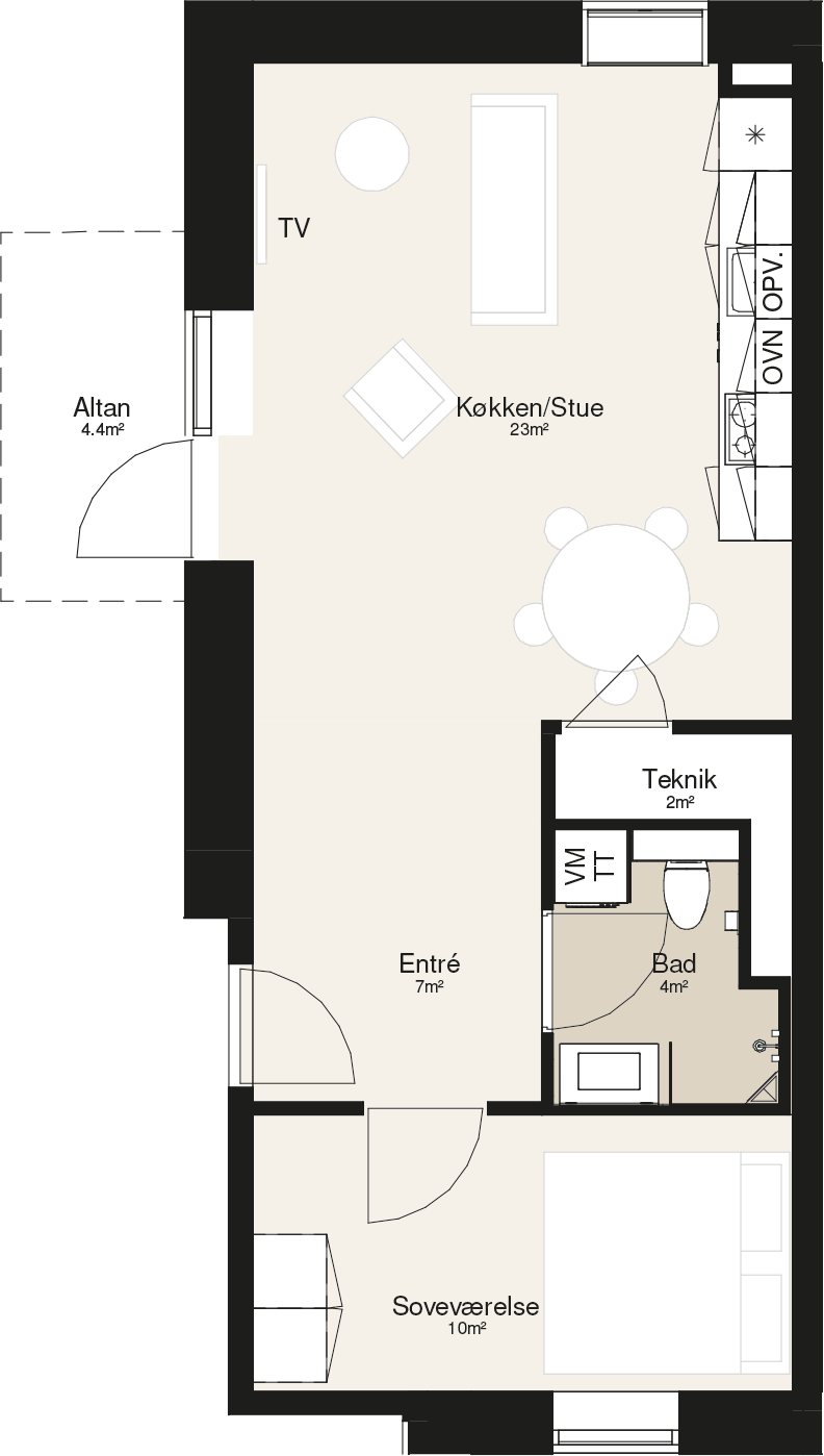 4-room apartment in Viborg image 3