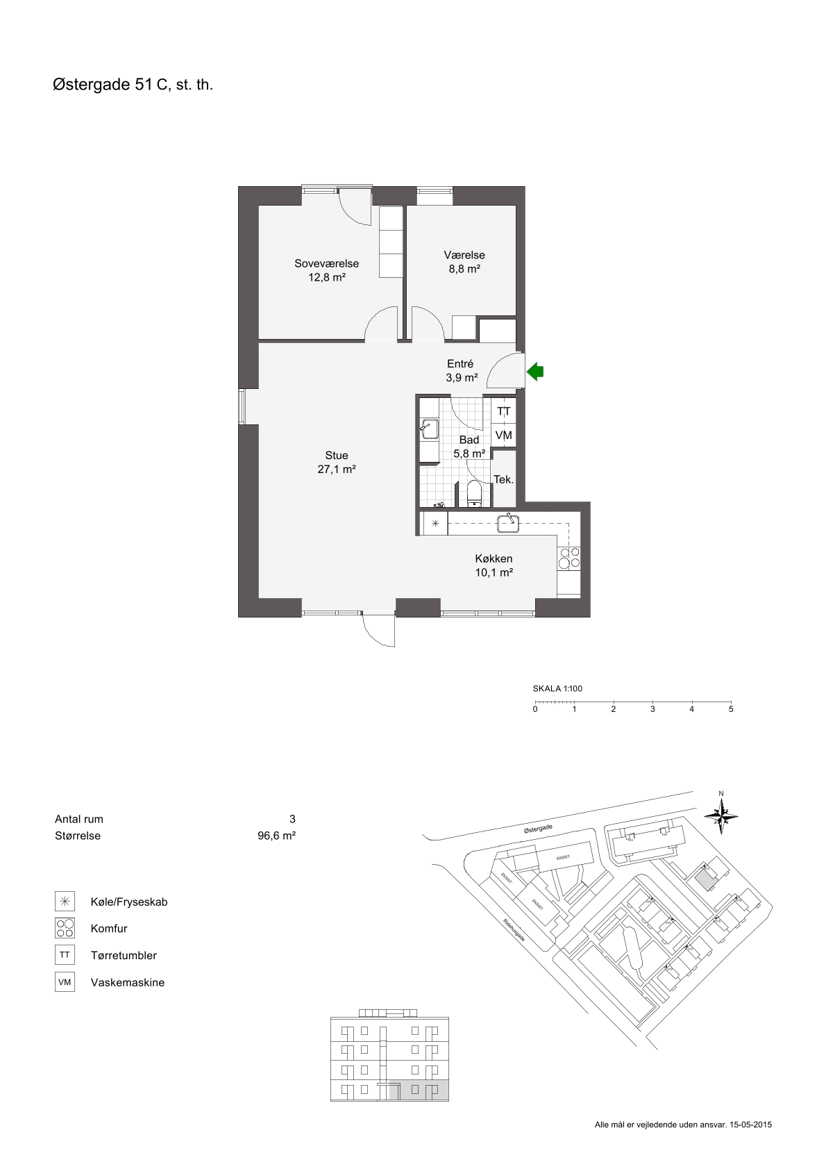 Østergade 51C, st. th billede 3