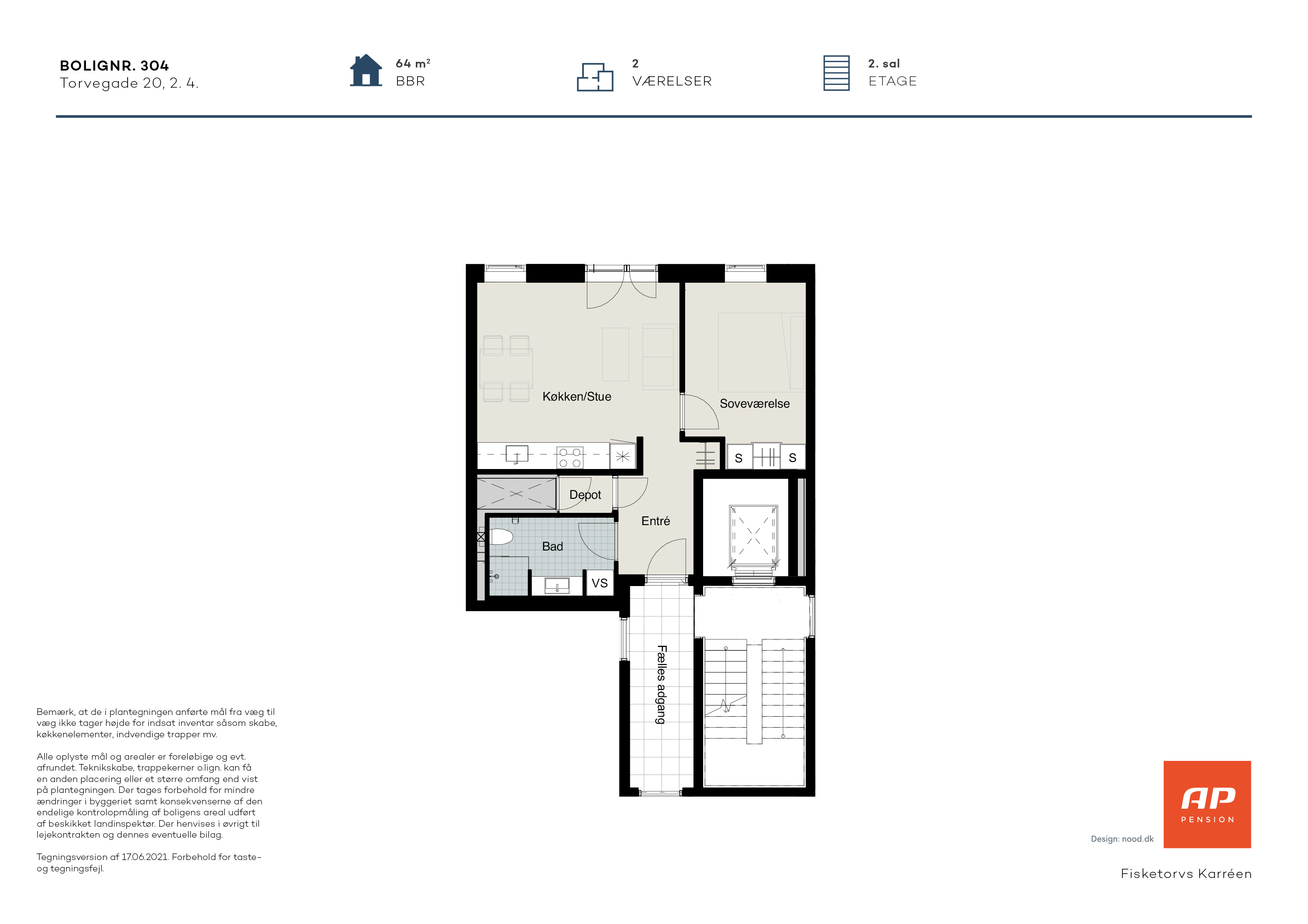 2-room apartment in Odense C image 3