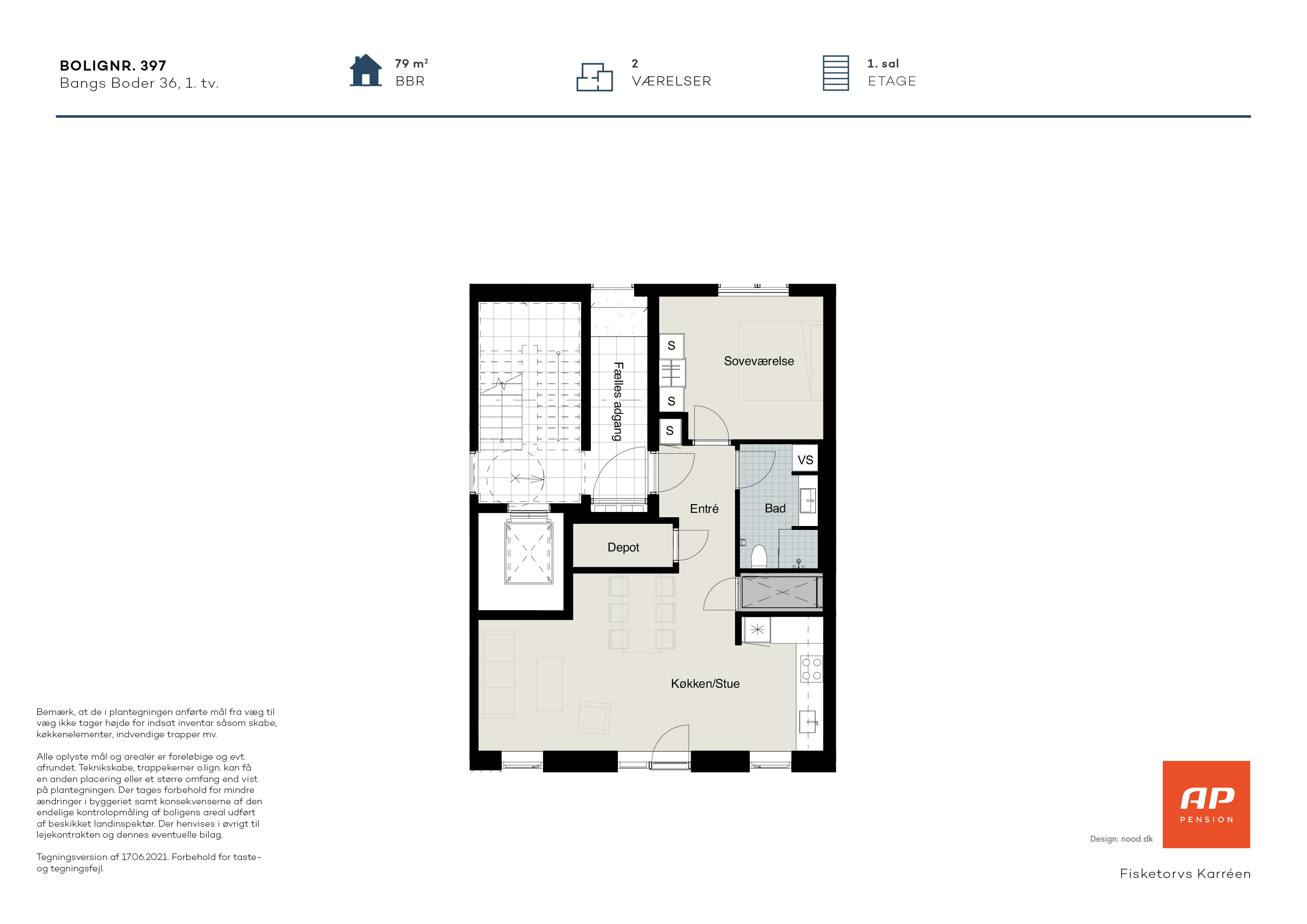 2-room apartment in Odense C image 3