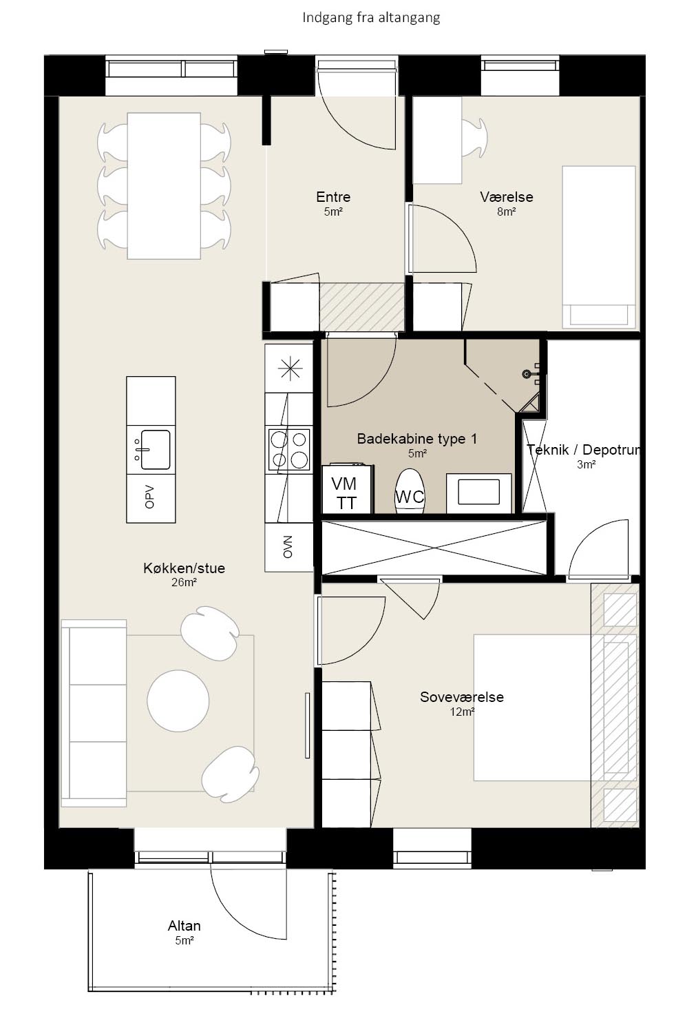 3-room apartment in Silkeborg image 3