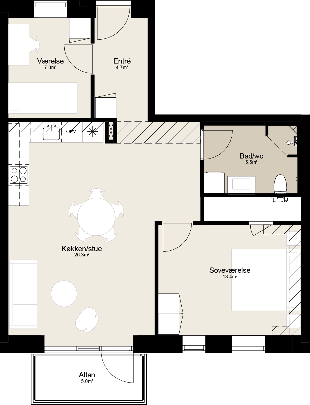3-room apartment in Randers SV image 3